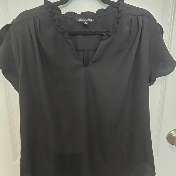 Stitch Fix — 41 HAWTHORN Tiffiny Tulip Sleeve Blouse XLP - Picture 2 of 10